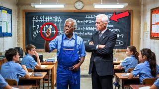 Teacher Told Black Janitor to Solve Calculus as a Joke—What Happened Next Shocked the Whole School!