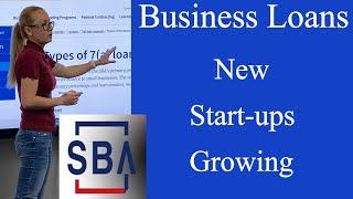 Business Loans - How to get a loan for a startup, new business, or a growing company. SBA bank loan