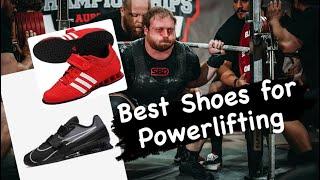 MY FAVORITE SHOES FOR POWERLIFTING - Lifting Equipment Review - Nike Romaleos & Wrestling Shoes