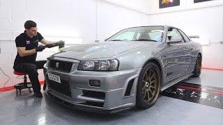 NISSAN SKYLINE R34 GTR DETAILING