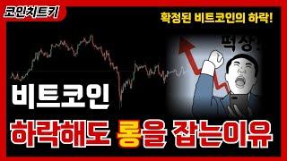 하락확정된 비트코인!  최신매매전략 공개  #비트코인차트분석 # 비트코인하락 #비트코인거래방법