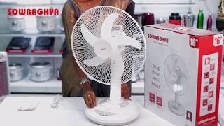 Rechargeable FAN I Battery FAN I Table Fan - Sowbaghya