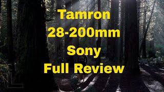 Tamron 28-200mm for Sony full review with the Sony a9, a7iii & a6400