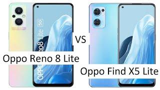 Oppo Reno 8 Lite vs Oppo Find X5 Lite Comparison