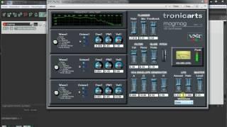 tronicarts mogmog free VST Synthesizer - tutorial