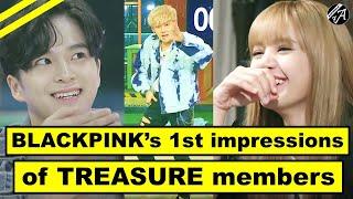  BLACKPINK's 1st impression of TREASURE: "cute and shameless"? (Asahi, Jihoon, Yoshi & Hyunsuk)