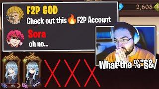 I WAS SENT A "" F2P ACCOUNT BUT WHEN I CHECKED HIS UNITS.... (Account Review) | SDSGC