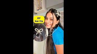 DIY Hair Clip  #crafteraditi #youtubepartner #shorts #youtubeshorts #diy #hairclip @CrafterAditi