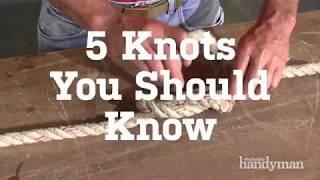 5 Knots You Should Know