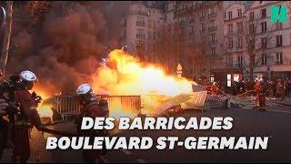 Gilets jaunes: À Paris, le boulevard Saint-Germain a souffert de l'acte VIII