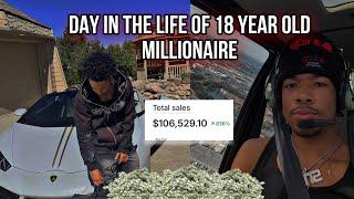 Day in the life of an 18 y/o MILLIONAIRE