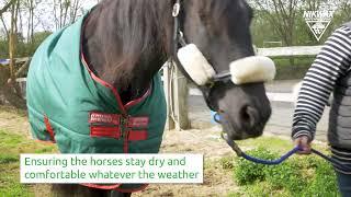 EN: How to clean and waterproof horse rugs and coats with Nikwax Rug Wash & Rug Proof