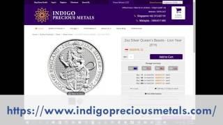 ThinkVesting: Best Price of Queen's Beast 2 oz Silver Coin in Singapore