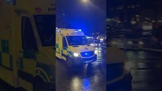 UK Ambulance sirens in London