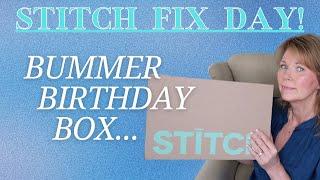 My Birthday Stitch Fix Box Was Kind Of A Bummer... Unboxing And Try On For Over 50!