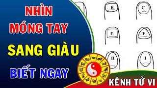 Nhìn móng tay biết ngay sang giàu - Kênh Tử Vi