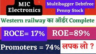 mic electronics share news, mic electronics share future, mic electronics share analysis #pennystock