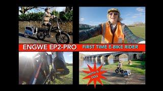 Engwe EP2-Pro 'First time E bike rider and her dog'