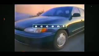 Hyundai Accent 1995 Commercial