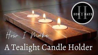 How I Make: DIY Tealight Candle Holder