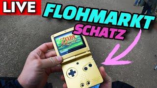 LIVE Flohmarkt Action - Nintendo Gameboy Schatz für 10 Euro? Fleamarket Reselling Retrogaming