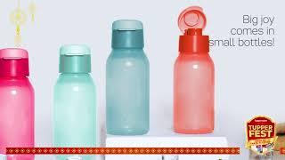 TUPPERWARE INDIA - Flop the top and drink till you drop! Fliptop Bottles.