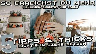 5 Tipps dein Video besser in SZENE setzen  Ob Hochzeit oder Angelcamp Danvinci Resolve  Premiere Pro