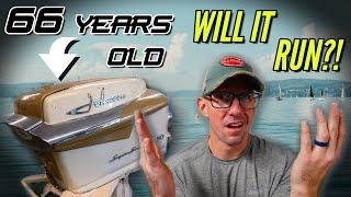 $400 V-4 Outboard Motor 1st Start in 5+ Years! - Starcraft Jet-Star Episode 4