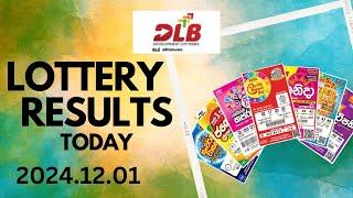 DLB Today | DLB Lottery Results 2024.12.01 | අද  සියලුම ලොතරැයි ප්‍රතිඵල#dlb #nlb #lottery  #results