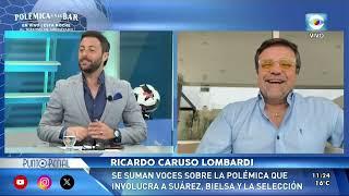 Ricardo Caruso Lombardi, el técnico argentino habló sobre las polémicas declaraciones de Luis Suárez