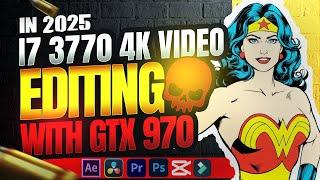 4K Video Editing test on i7 3770 with Gtx 970.i7 3rd gen Video Editing on Premier pro & Davinci.