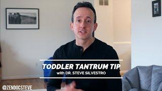 Toddler Tantrum Tip - Use this to End Tantrums Faster!