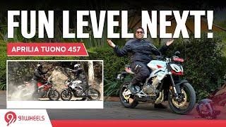 2025 Aprilia Tuono 457 Ride Review || Best twin cylinder fun-to-ride bike under 4 lakh in India?