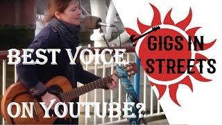 Alicia Keys, Fallin, cover by Susana Silva - busking in the streets of London, UK