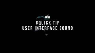 How to make UX and UI sound effects