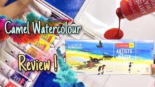 Camel Watercolour Review | Maries Box Palette | Bangla Art Video