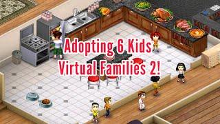 Adopting 6 Kids In Virtual Families 2!