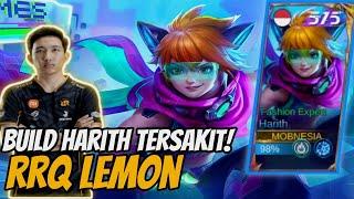 BUILD HARITH TERSAKIT️CARA MAIN HARITH TERBARU️GAMEPLAY HARITH️#harithmobilelegends #harithlemon