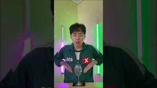 3D Hologram with wine glass