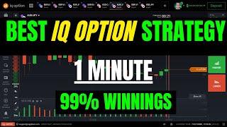 Best IQ Option Strategy | 1 Minute | Binary Options