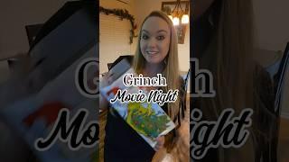 Host a Grinch Movie Night with Me!  #christmas #shorts #grinch