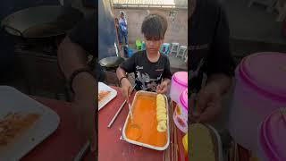 Teenager boy selling potato twister in Lucknow #shorts
