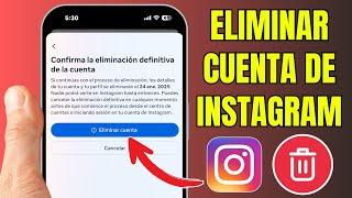 Cómo ELIMINAR cuenta de INSTAGRAM para SIEMPRE (2025)