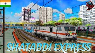 LIVE | JOURNEY WITH 12009 MMCT - AHMEDABAD SHATABDI EXPRESS | KHANDESH ROUTE | MSTS/ OPENRAILS