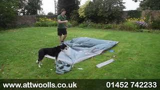 Vango Tiree 350 & 500 Tent Pitching & Packing Video