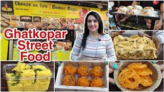 Ghatkopar Street Food | Gujrati Snacks | Khau galli Mumbai | Explore with Alka | Street Food