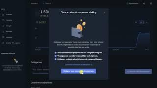 Ledger nano X staking tezos