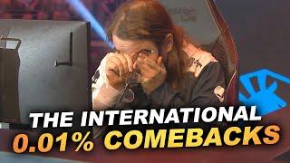 0,001% COMEBACKS on The International 2022 that we will NEVER FORGET