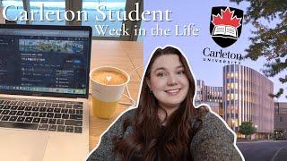 A Week In The Life Carleton University Student | Work, going back to campus & more!