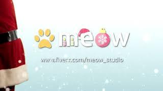 Do santa claus greeting video christmas logo animation - Best Logo Animation service